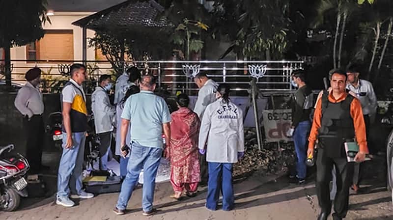 Blast outside Punjab BJP office in Chandigarh: Two suspects identified