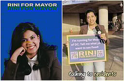 தேனி டூ வாஷிங்டன்! அமெரிக்க தலைநகரின் மேயர் போட்டியில் தமிழ்ப் பெண்!