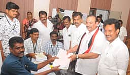 திருச்சி கிழக்குத் தொகுதியில் 
இனிகோ இருதயராஜ் வேட்புமனு