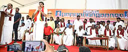 உளுந்தூா்பேட்டை திமுக வேட்பாளா் அறிமுக கூட்டம்