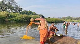 தாமிரவருணிக் கரையில் சிறப்பு வழிபாடு