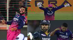 துஷார் தேஷ்பாண்டே சம்பவம்:   குஜராத்தை பழிவாங்கி வெறித்தனமாகக் கொண்டாடிய ராஜஸ்தான்! 