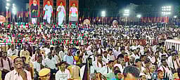 பதுக்கல்காரா்களின் புகலிடமாக புதுச்சேரி மாறிவிட்டது! - முதல்வா் மு.க. ஸ்டாலின் பிரசாரம்