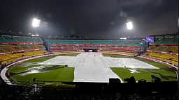 மும்பை - ராஜஸ்தான் போட்டி; மழையால் தாமதமாகும் டாஸ்!