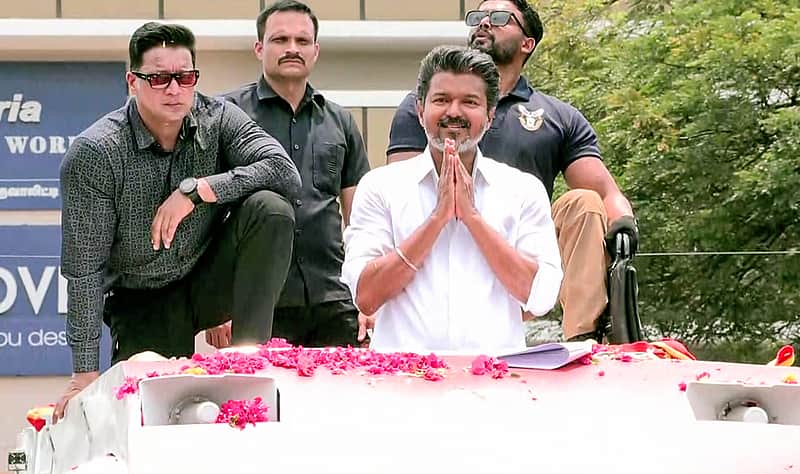 TVK leader Vijay