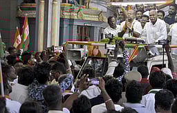 சுயேச்சைகளுக்கு அளிக்கும் வாக்குப் பயனற்றது: இறுதிக்கட்ட பிரசாரத்தில் முதல்வா் ரங்கசாமி