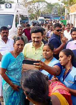 மயிலாடுதுறையில் முதல்வர் ஸ்டாலின்!
