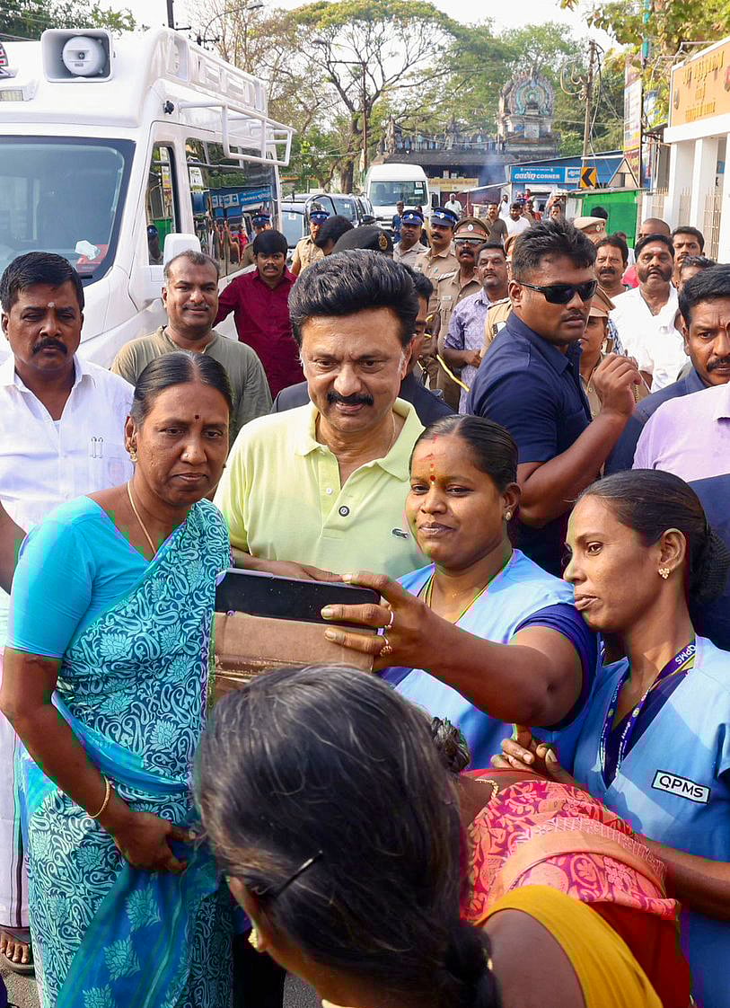 மயிலாடுதுறையில் முதல்வர் ஸ்டாலின்!