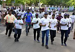 வாக்காளா் விழிப்புணா்வு
நெடுந்தொலைவு ஓட்டம்