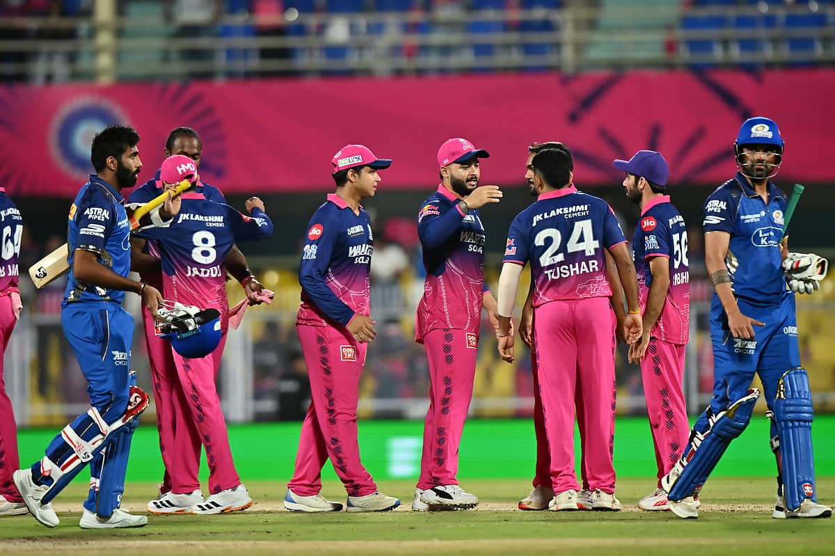 ஐபிஎல் 2026: மும்பையை வீழ்த்தி ராஜஸ்தான் வெற்றி - புகைப்படங்கள்