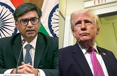 அமெரிக்கா சென்றார் மத்திய வெளியுறவுச் செயலாளர்! டிரம்ப்பின் இந்திய பயணத்துக்கு ஏற்பாடு?