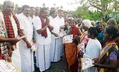 அம்மாபேட்டை ஒன்றியத்தில் திமுக வேட்பாளா் பிரசாரம்