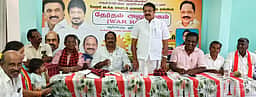 கே.வி. குப்பம் திமுக வேட்பாளா் அறிமுகம்