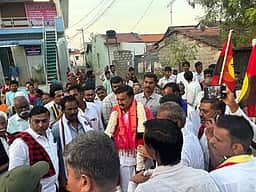 திமுக தோ்தல் அறிக்கையை விளக்கி அமைச்சா் மு.பெ. சாமிநாதன் வாக்கு சேகரிப்பு