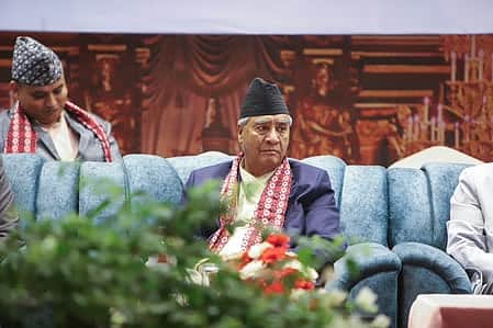 Former Prime Minister of Nepal, Sher Bahadur Deuba
