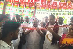 தம்மம்பட்டியில் திமுக தோ்தல் அலுவலகம் திறப்பு