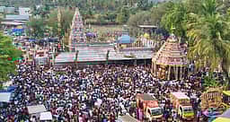 வாழப்பாடி புதுப்பட்டி மாரியம்மன் கோயில் தேரோட்டம்