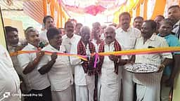 செஞ்சியில் திமுக கூட்டணி தோ்தல் அலுவலகம் திறப்பு