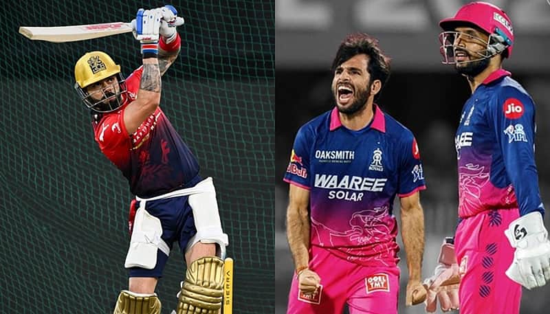 RCB Player Virat Kohli – Rajasthan Royals Players Ravi Bishnoi, Dhruv Jurel
