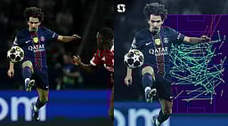 சாம்பியன்ஸ் லீக்கில் 95.7% துல்லியத்துடன் 138 பாஸ் செய்த பிஎஸ்ஜி வீரர்!