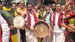 திமுக ஆட்சிக்கு வந்தவுடன் மருதூா் கதவணை திட்டம் நிறைவேற்றப்படும்: குளித்தலை திமுக வேட்பாளா் உறுதி