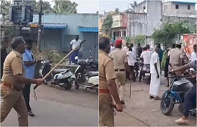 திருக்கனூர் வாக்குச்சாவடியில் காங்கிரஸ் - பாஜக தொண்டர்கள் மோதல்: காவல் துறை தடியடி!