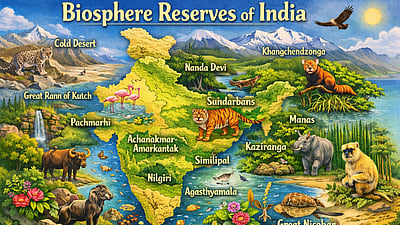 இந்தியாவில் உள்ள உயிர்க்கோள காப்பகங்கள்!