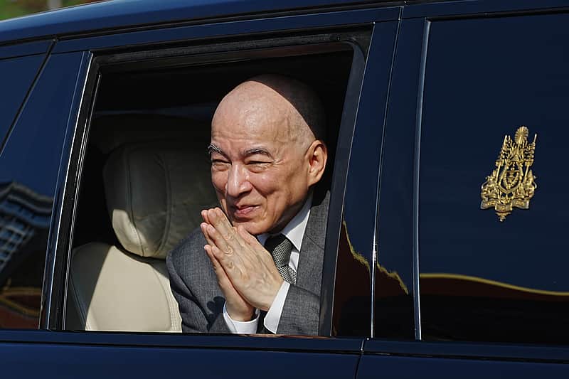 King Norodom Sihamoni of Cambodia
