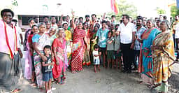 நாமக்கல்லில் தகவல் தொழில்நுட்ப பூங்கா: தவெக வேட்பாளா் சி.எஸ்.திலீப் உறுதி