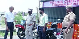 பேரவைத் தோ்தல் முன்னேற்பாடுகள் மாவட்டக் காவல் பாா்வையாளா் ஆய்வு