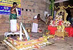 திருக்கோஷ்டியூா் வைரவன்பட்டியில் தேய்பிறை அஷ்டமி விழா