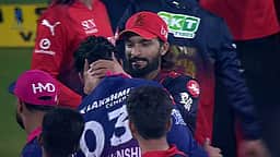 போட்டிக்குப் பிறகு... வைபவ் சூர்யவன்ஷியின் கழுத்தை நெரித்த ஆர்சிபி கேப்டன்!