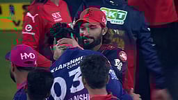 போட்டிக்குப் பிறகு... வைபவ் சூர்யவன்ஷியின் கழுத்தை நெறித்த ஆர்சிபி கேப்டன்!