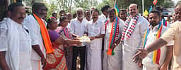 பெத்தநாயக்கன்பாளையம் பகுதிகளில் அதிமுக வேட்பாளா் வாக்கு சேகரிப்பு
