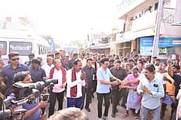 விராலிமலையில் நடைப்பயிற்சி மேற்கொண்டு வாக்கு சேகரித்த முதல்வர் ஸ்டாலின்!