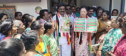 கூடுவாஞ்சேரியில் நடிகை கௌதமி வாக்கு சேகரிப்பு