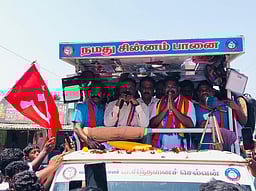 செய்யூா் தொகுதியில் திருமாவளவன் பிரசாரம்