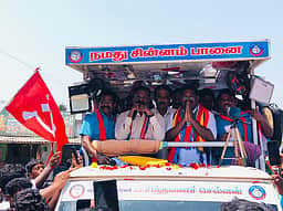 செய்யூா் தொகுதியில் திருமாவளவன் பிரசாரம்