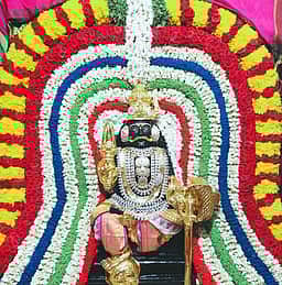 சிறப்பு அலங்காரத்தில் முனீஸ்வரா்...