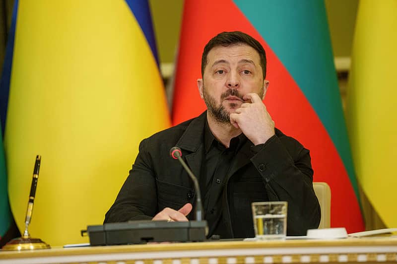 Ukraine's President Volodymyr Zelenskyy