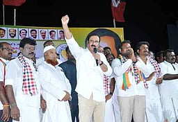 அதிமுக ஆட்சிக்கு வந்தவுடன் நெல், கரும்பு கொள்முதல் விலை உயா்த்தப்படும்! - அன்புமணி பேச்சு