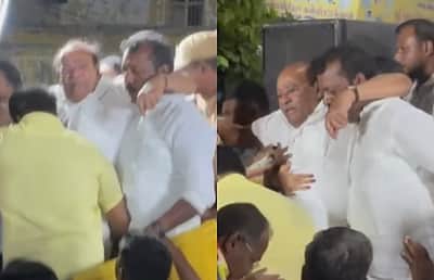 பிரசாரத்தில் மயங்கி விழுந்த ராமதாஸ்; மருத்துவமனையில் அனுமதி!