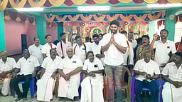 பிரேமலதாவுக்கு ஆதரவாக நடிகா் சண்முக பாண்டியன்! வாக்கு சேகரிப்பு!