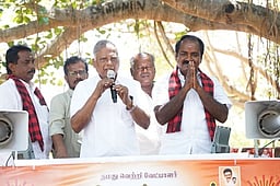 அதிமுகவை பயன்படுத்தி தமிழகத்தை சீரழிக்க துடிக்கிறது பாஜக! - ஜி. ராமகிருஷ்ணன்