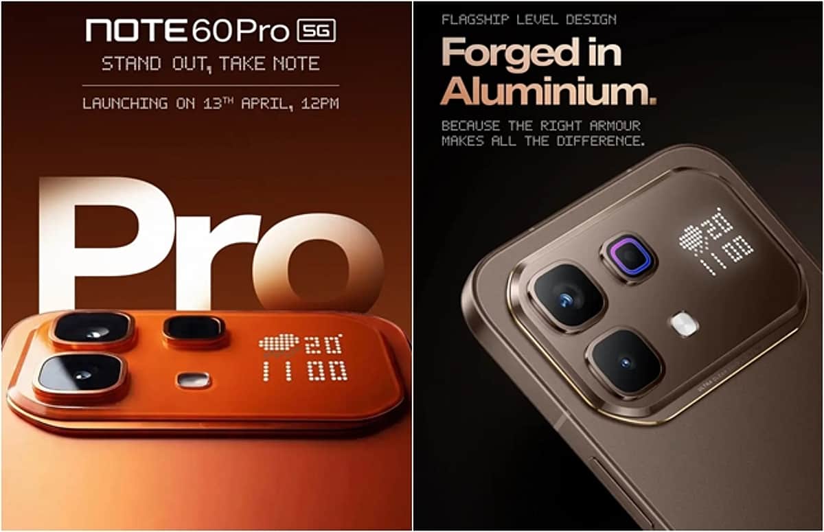 அதீத பேட்டரி திறன்... இன்ஃபினிக்ஸ் நோட் 60 ப்ரோ இந்தியாவில் அறிமுகம்!