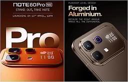 அதீத பேட்டரி திறன்... இன்ஃபினிக்ஸ் நோட் 60 ப்ரோ இந்தியாவில் அறிமுகம்!