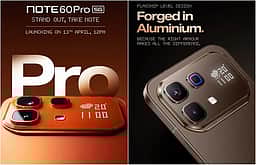 அதீத பேட்டரி திறன்... இன்ஃபினிக்ஸ் நோட் 60 ப்ரோ இந்தியாவில் அறிமுகம்!