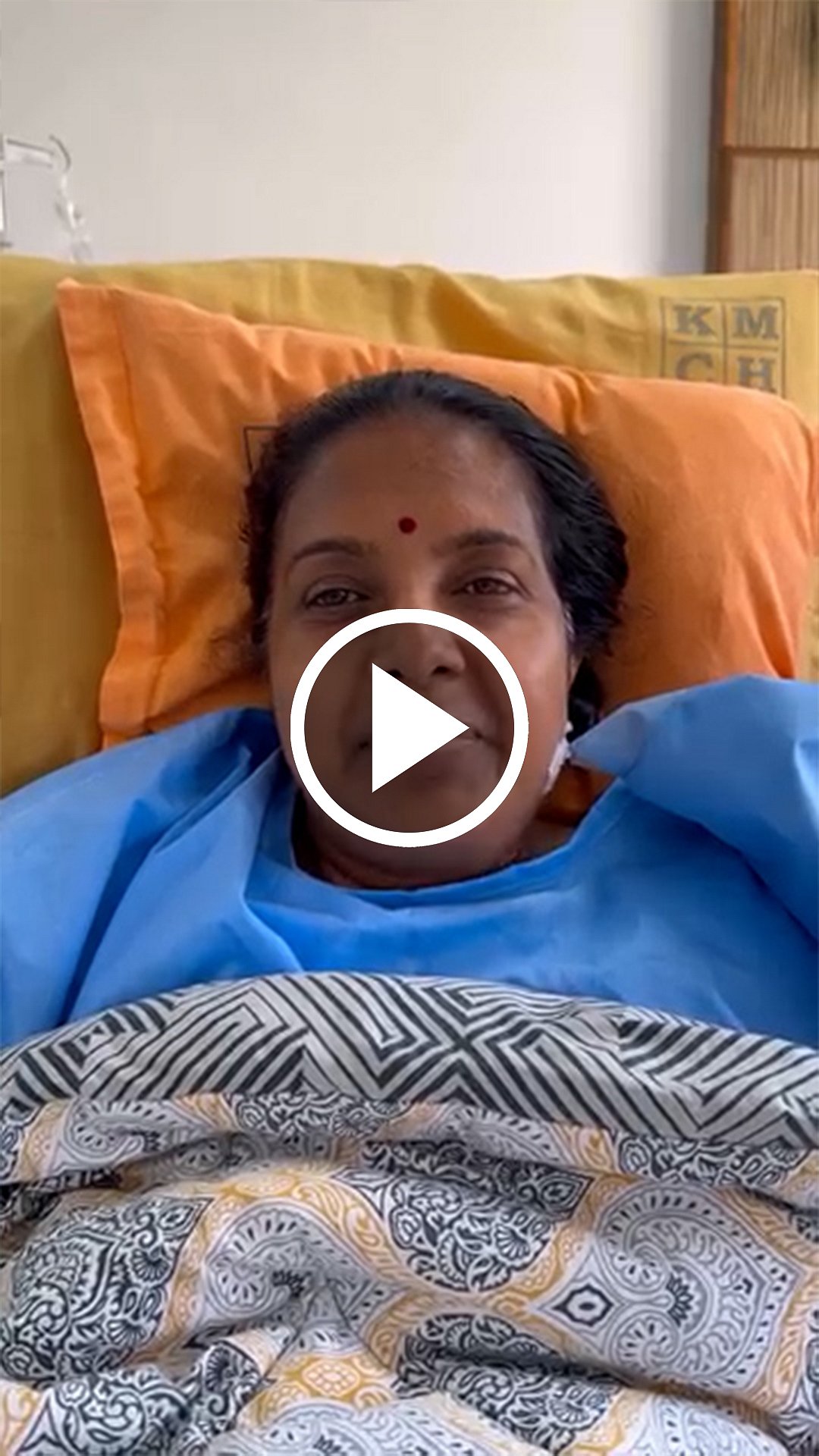 ”உங்கள் பிரார்த்தனைகளுக்கு நன்றி!மருத்துவமனையிலிருந்து வானதி சீனிவாசன்