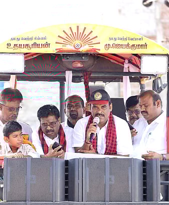 உடுமலையில் அதிமுகவை வீழ்த்துவோம்! திமுக வேட்பாளா் மு.ஜெயக்குமாா் உறுதி