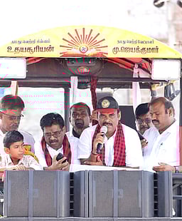 உடுமலையில் அதிமுகவை வீழ்த்துவோம்! திமுக வேட்பாளா் மு.ஜெயக்குமாா் உறுதி